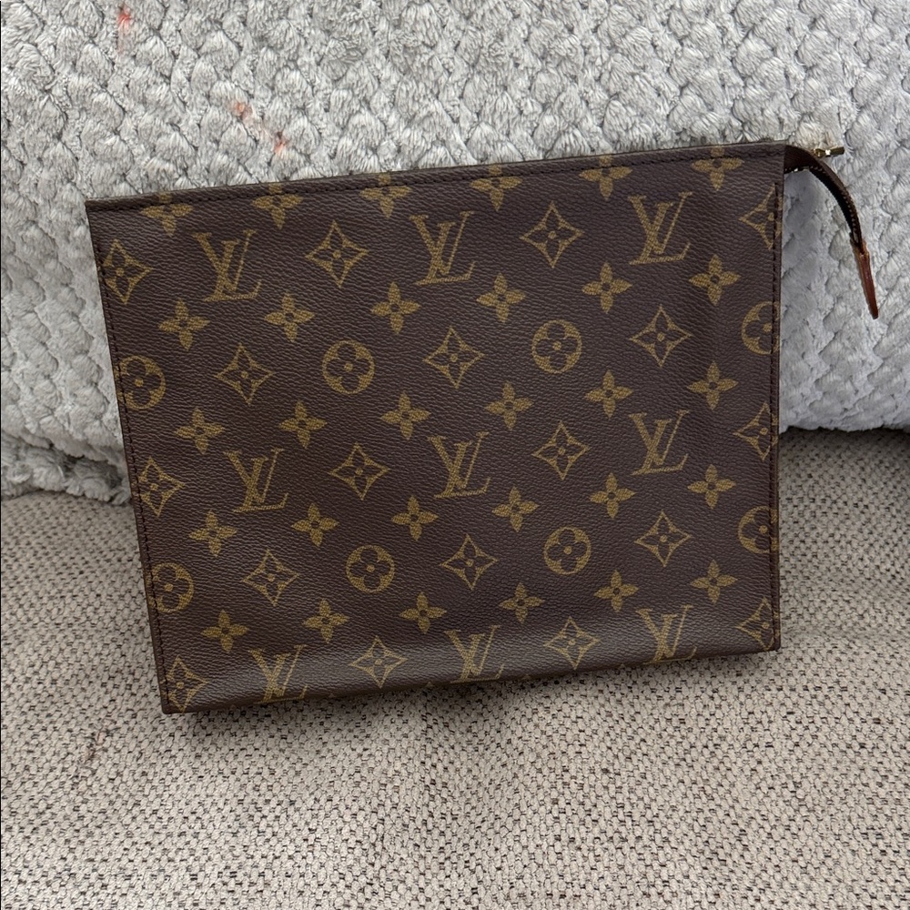 Louis Vuitton Classic Brown Monogram Toiletry Bag